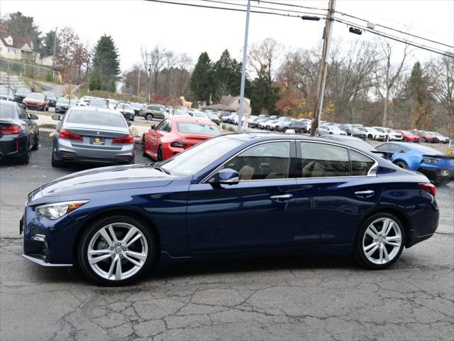 used 2021 INFINITI Q50 car, priced at $35,900