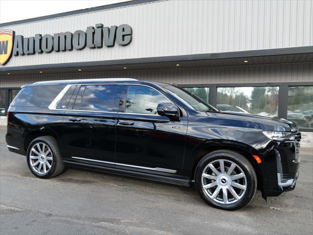 used 2022 Cadillac Escalade ESV car, priced at $79,500