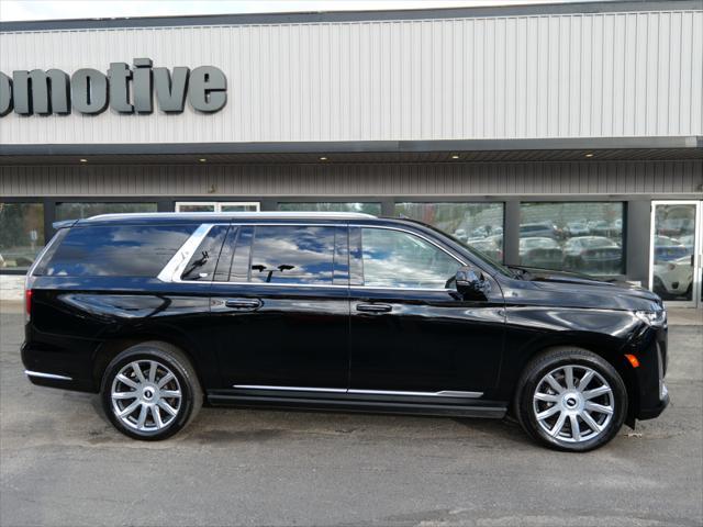 used 2022 Cadillac Escalade ESV car, priced at $79,500