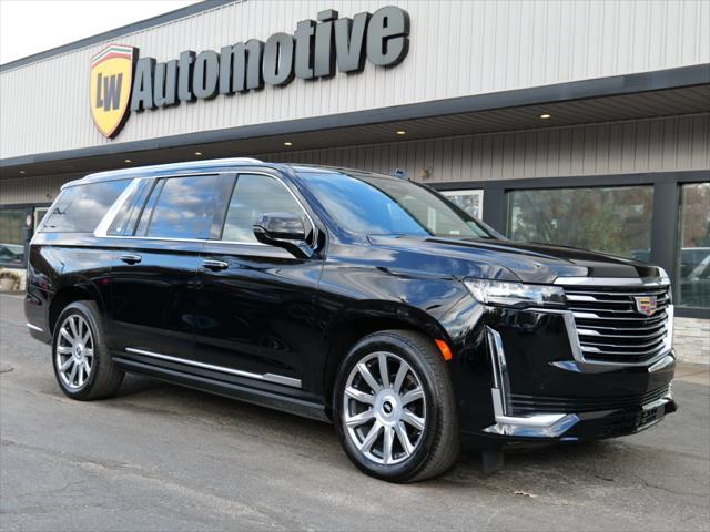 used 2022 Cadillac Escalade ESV car, priced at $79,500