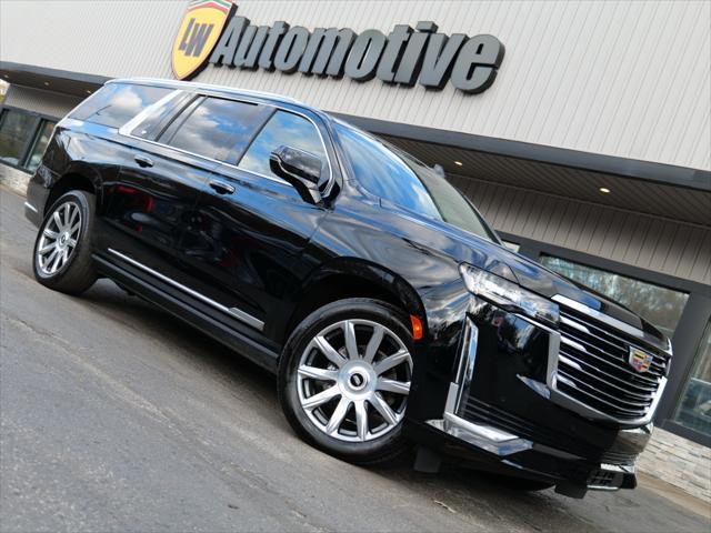 used 2022 Cadillac Escalade ESV car, priced at $79,500