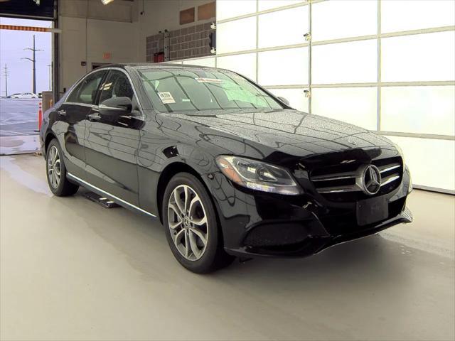 used 2018 Mercedes-Benz C-Class car, priced at $20,775
