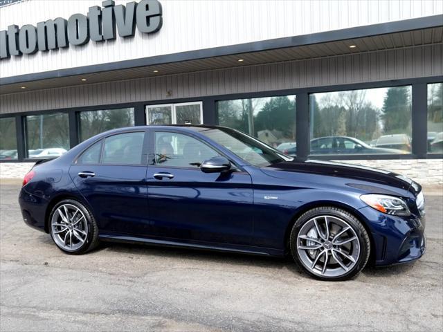 used 2020 Mercedes-Benz AMG C 43 car, priced at $41,500