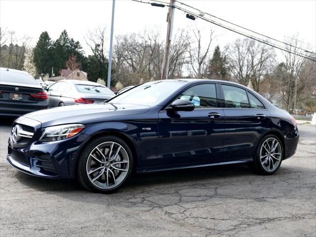 used 2020 Mercedes-Benz AMG C 43 car, priced at $41,500