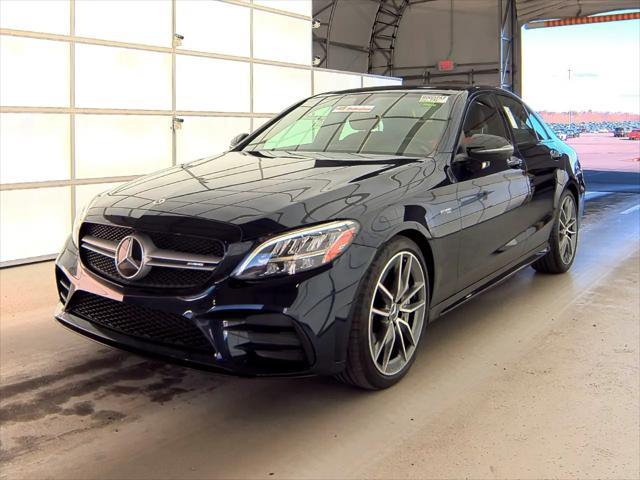 used 2020 Mercedes-Benz AMG C 43 car, priced at $41,900