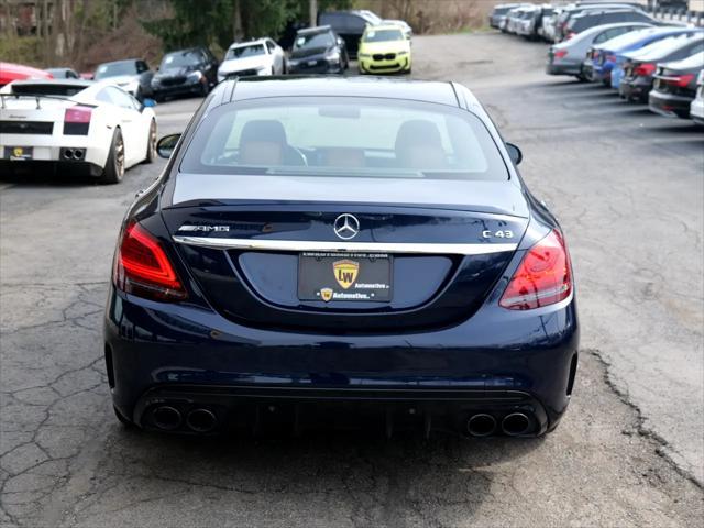 used 2020 Mercedes-Benz AMG C 43 car, priced at $41,500