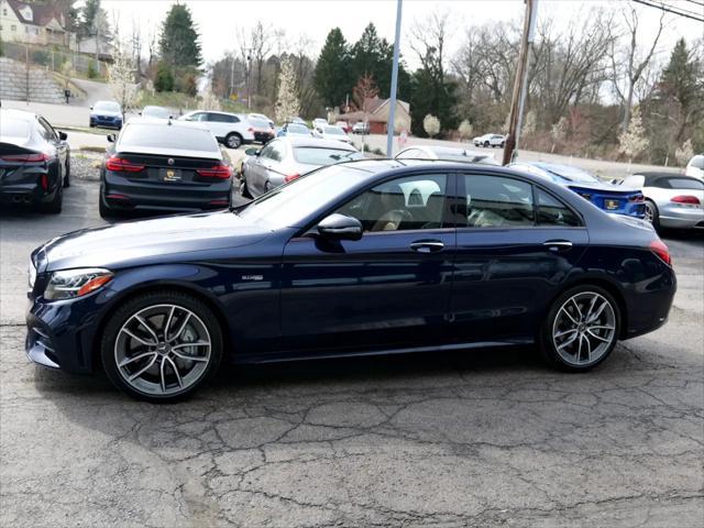 used 2020 Mercedes-Benz AMG C 43 car, priced at $41,500