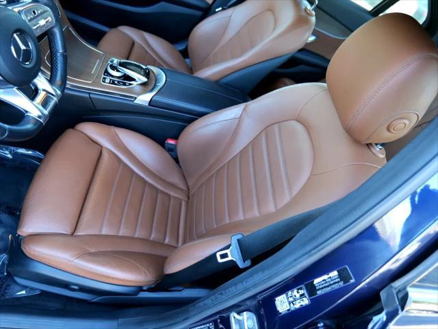 used 2020 Mercedes-Benz AMG C 43 car, priced at $41,500