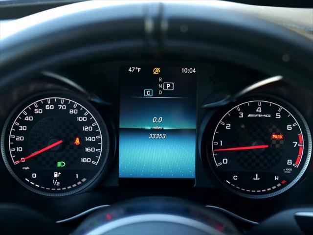used 2020 Mercedes-Benz AMG C 43 car, priced at $41,500