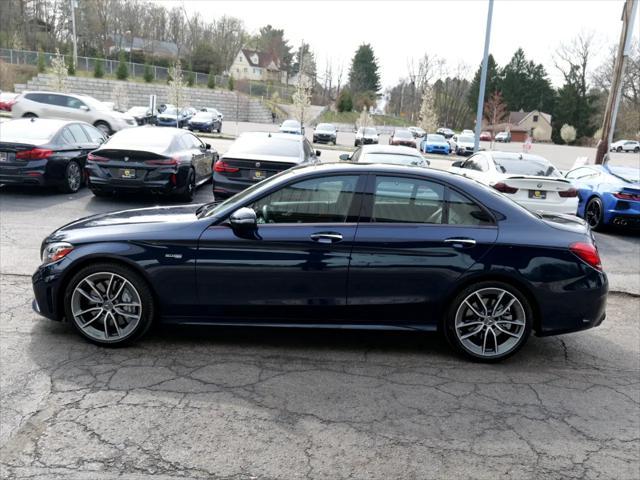 used 2020 Mercedes-Benz AMG C 43 car, priced at $41,500
