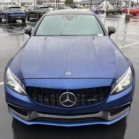 used 2018 Mercedes-Benz AMG C 63 car, priced at $39,990