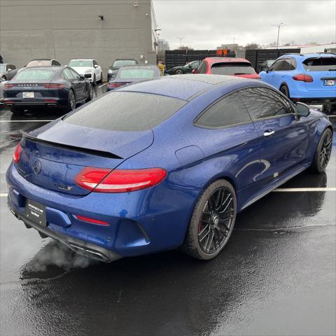 used 2018 Mercedes-Benz AMG C 63 car, priced at $39,990