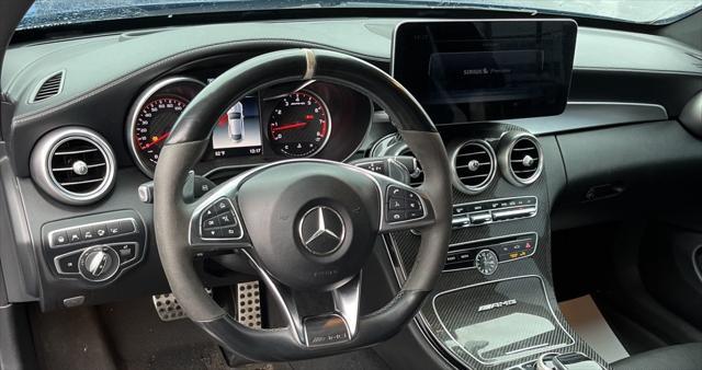 used 2018 Mercedes-Benz AMG C 63 car, priced at $39,990