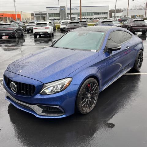 used 2018 Mercedes-Benz AMG C 63 car, priced at $39,990