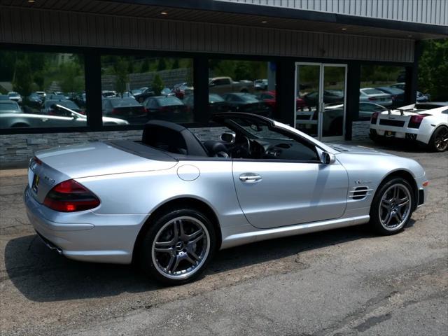 used 2005 Mercedes-Benz SL-Class car, priced at $46,400