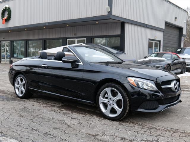 used 2017 Mercedes-Benz C-Class car, priced at $24,900