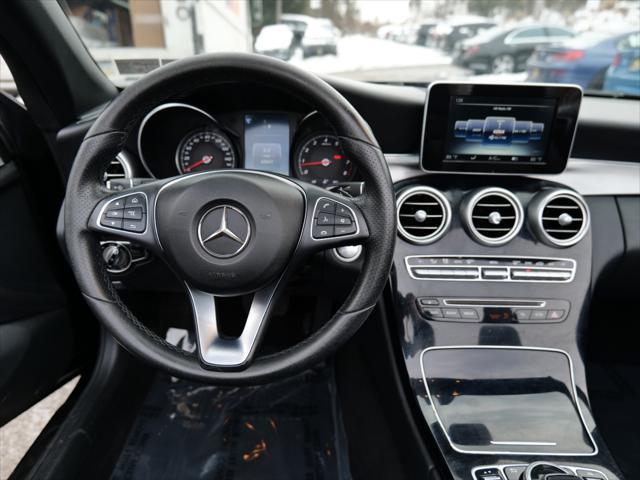 used 2017 Mercedes-Benz C-Class car, priced at $24,900