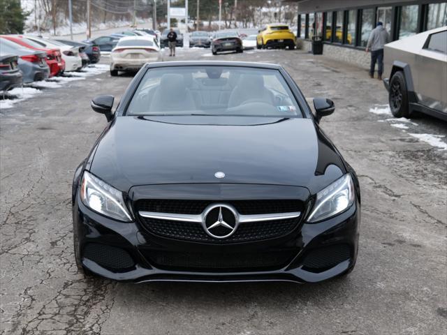 used 2017 Mercedes-Benz C-Class car, priced at $24,900