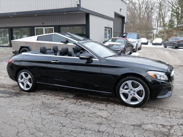 used 2017 Mercedes-Benz C-Class car, priced at $24,900