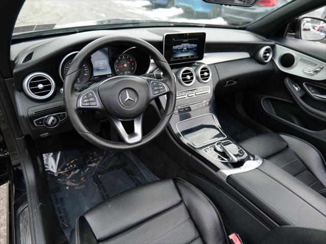 used 2017 Mercedes-Benz C-Class car, priced at $24,900