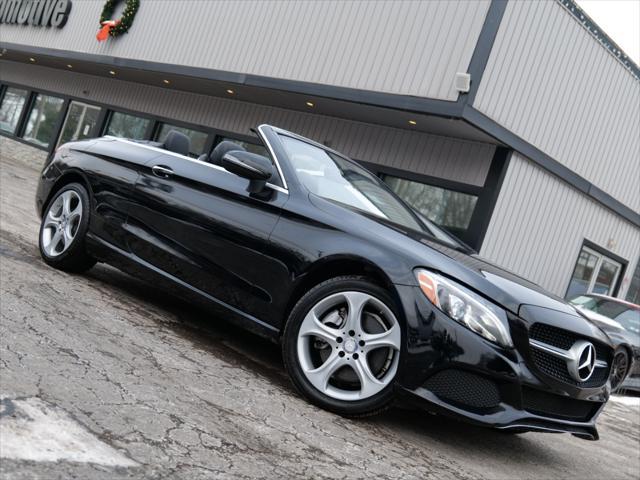 used 2017 Mercedes-Benz C-Class car, priced at $24,900