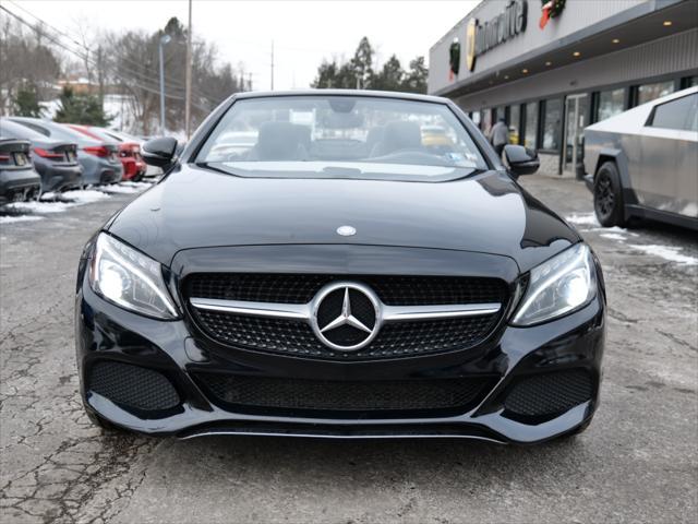 used 2017 Mercedes-Benz C-Class car, priced at $24,900