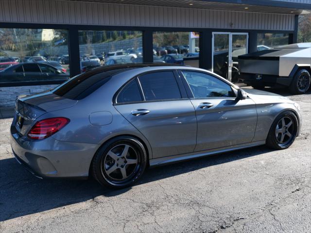 used 2017 Mercedes-Benz AMG C 43 car, priced at $28,900