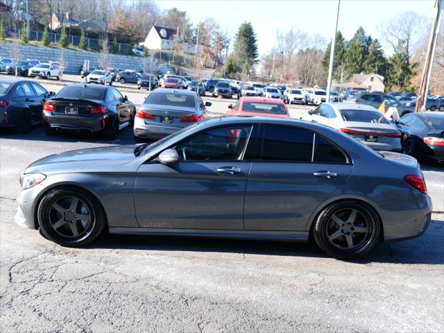 used 2017 Mercedes-Benz AMG C 43 car, priced at $28,900