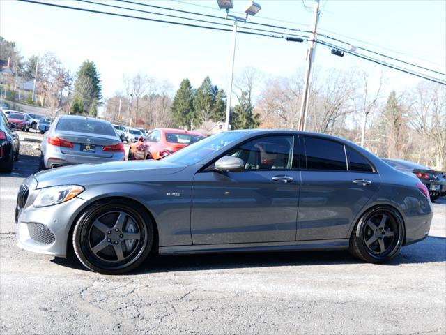 used 2017 Mercedes-Benz AMG C 43 car, priced at $28,900