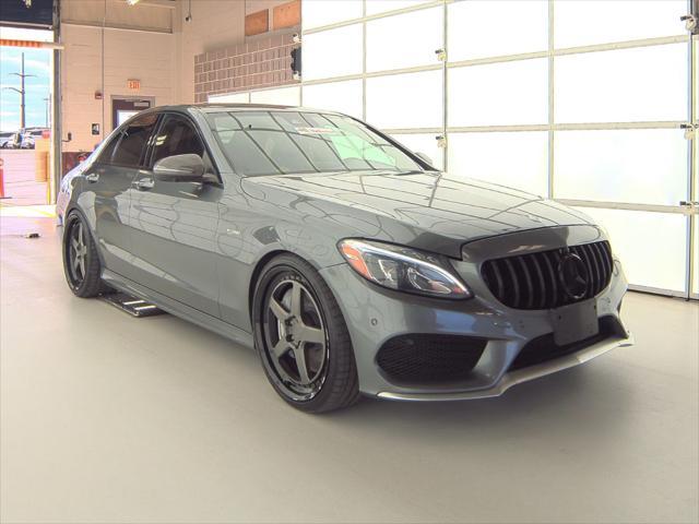 used 2017 Mercedes-Benz AMG C 43 car, priced at $28,900