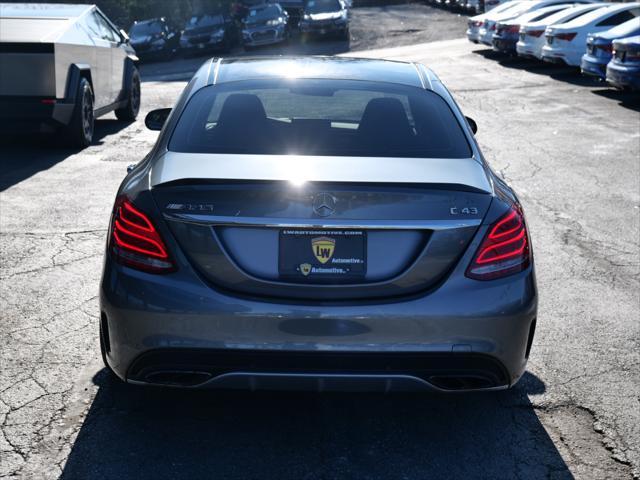 used 2017 Mercedes-Benz AMG C 43 car, priced at $28,900