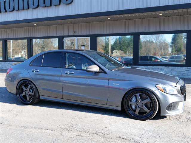 used 2017 Mercedes-Benz AMG C 43 car, priced at $28,900