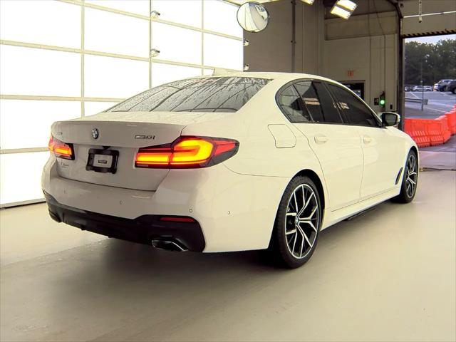 used 2021 BMW 530 car, priced at $34,900