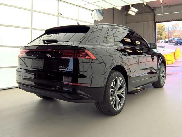 used 2021 Audi Q8 car, priced at $43,900