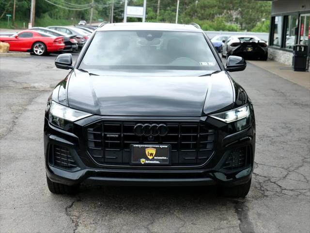 used 2021 Audi Q8 car, priced at $41,900