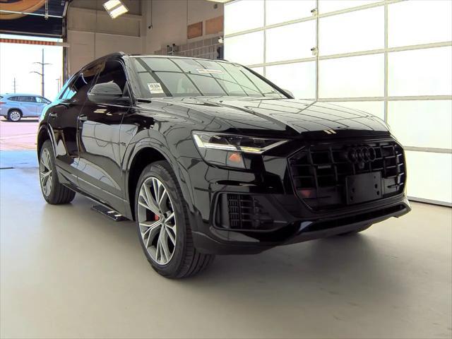 used 2021 Audi Q8 car, priced at $43,900
