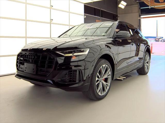 used 2021 Audi Q8 car, priced at $43,900