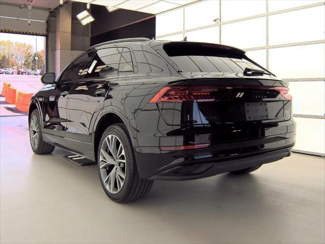 used 2021 Audi Q8 car, priced at $43,900