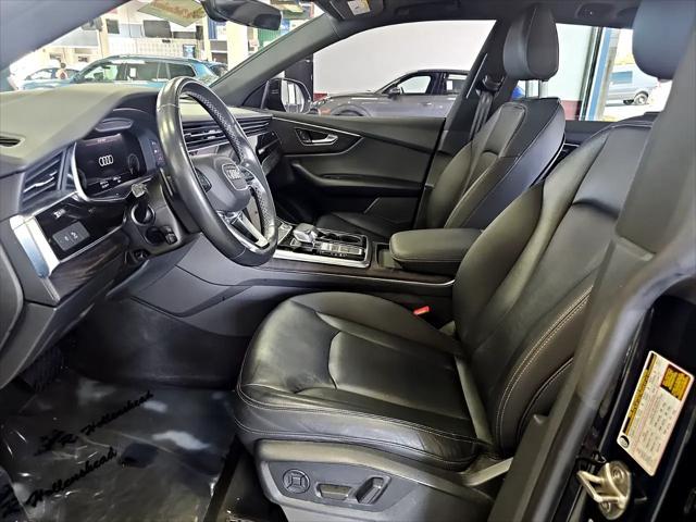 used 2021 Audi Q8 car, priced at $43,900