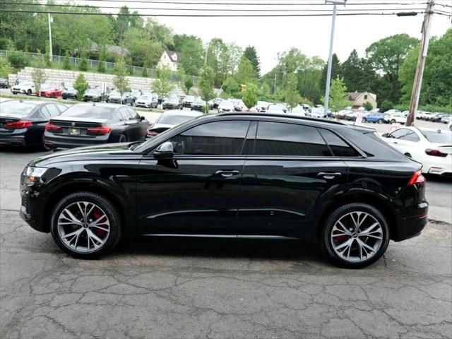 used 2021 Audi Q8 car, priced at $41,900