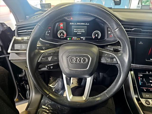used 2021 Audi Q8 car, priced at $43,900