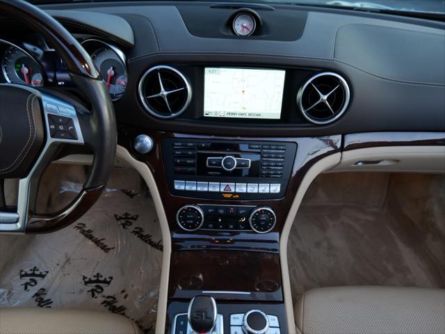 used 2015 Mercedes-Benz SL-Class car, priced at $39,850