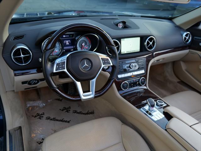 used 2015 Mercedes-Benz SL-Class car, priced at $39,850