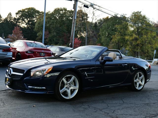 used 2015 Mercedes-Benz SL-Class car, priced at $39,850