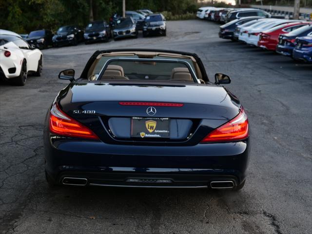 used 2015 Mercedes-Benz SL-Class car, priced at $39,850