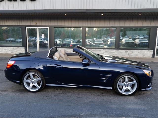 used 2015 Mercedes-Benz SL-Class car, priced at $39,850