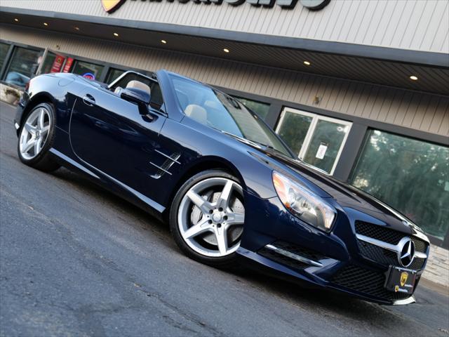 used 2015 Mercedes-Benz SL-Class car, priced at $39,850