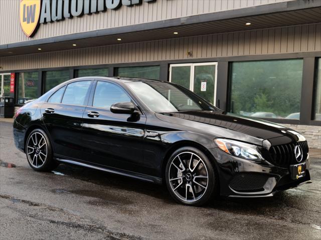 used 2017 Mercedes-Benz AMG C 43 car, priced at $31,900