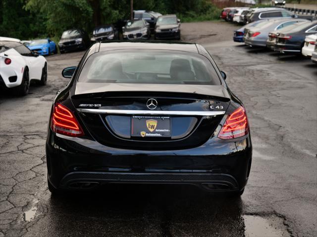 used 2017 Mercedes-Benz AMG C 43 car, priced at $31,900