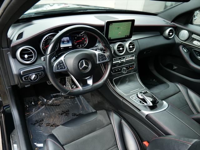 used 2017 Mercedes-Benz AMG C 43 car, priced at $31,900